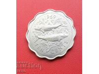 Bahamas-10 cents 1969