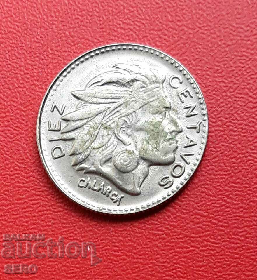 Colombia-10 centavos 1966