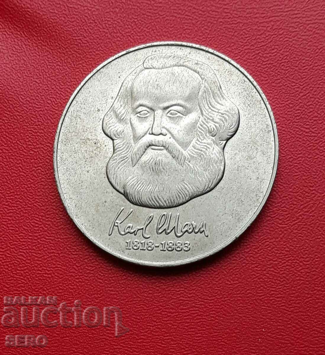 Германия-ГДР-20 марки 1983-Карл Маркс
