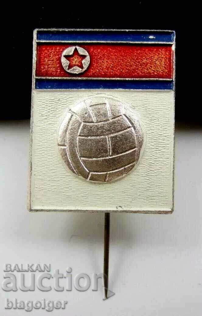 Old Badge-North Korea-Volleyball Federation-RRR