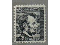 1965. SUA. Americani proeminenți - Abraham Lincoln.
