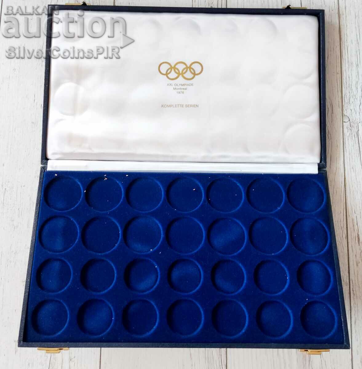Large box for 28 pcs. Coins
