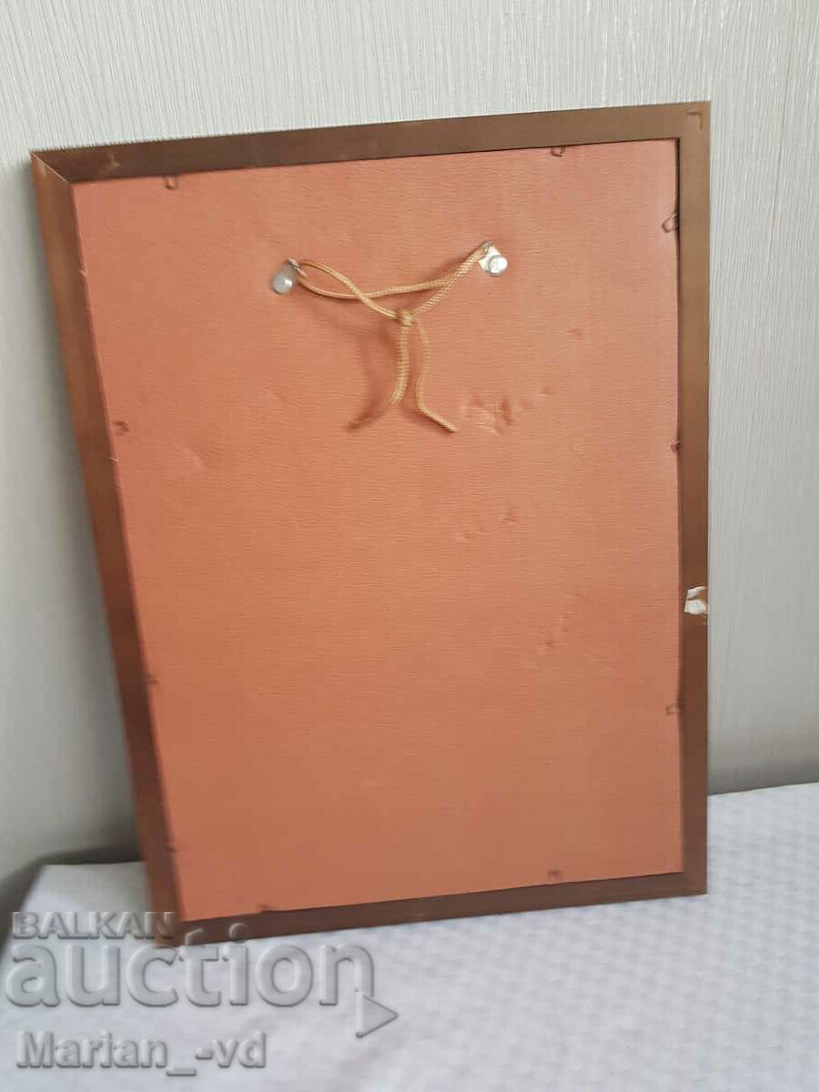 Advertising mirror with wooden frame Champs-Elysées "Ice Palace" - 5