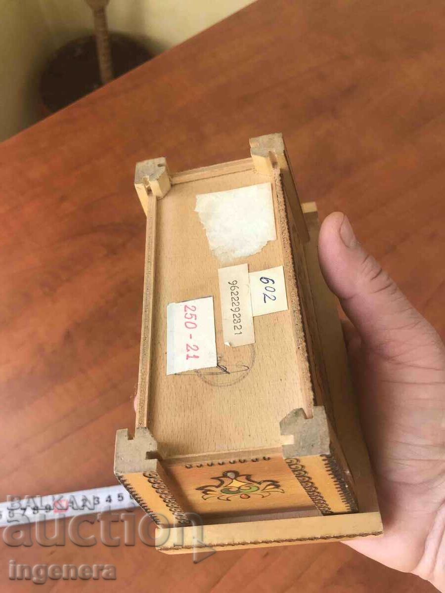 ΚΟΥΤΙ ΞΥΛΟ ΠΥΡΟΓΡΑΦΙΚΟ ΣΧΕΔΙΟ ΑΝΤΙΚΕ ΑΠΟ SOCA MOSTRA - 6 ΚΟΥΤΙ ΞΥΛΟ ΠΥΡΟΓΡΑΦΙΚΟ ΣΧΕΔΙΟ ΑΝΤΙΚΕ ΑΠΟ SOCA MOSTRA - 6