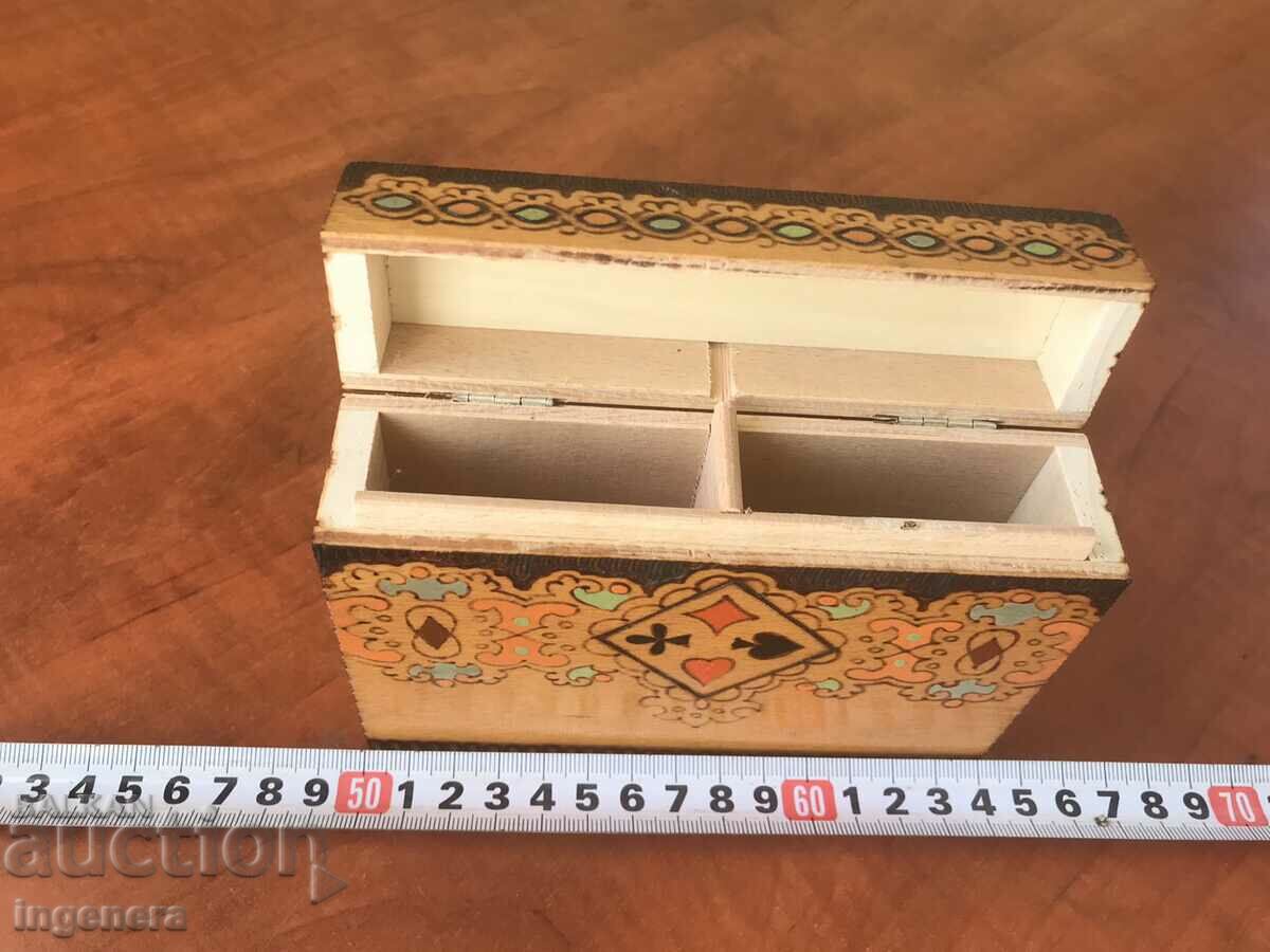 BOX WOOD PYROGRAPH DRAWING ANTIQUE FROM SOCA MOSTRA with price 48.00 BGN | € 24.54 BOX WOOD PYROGRAPH DRAWING ANTIQUE FROM SOCA MOSTRA with price 48.00 BGN | € 24.54