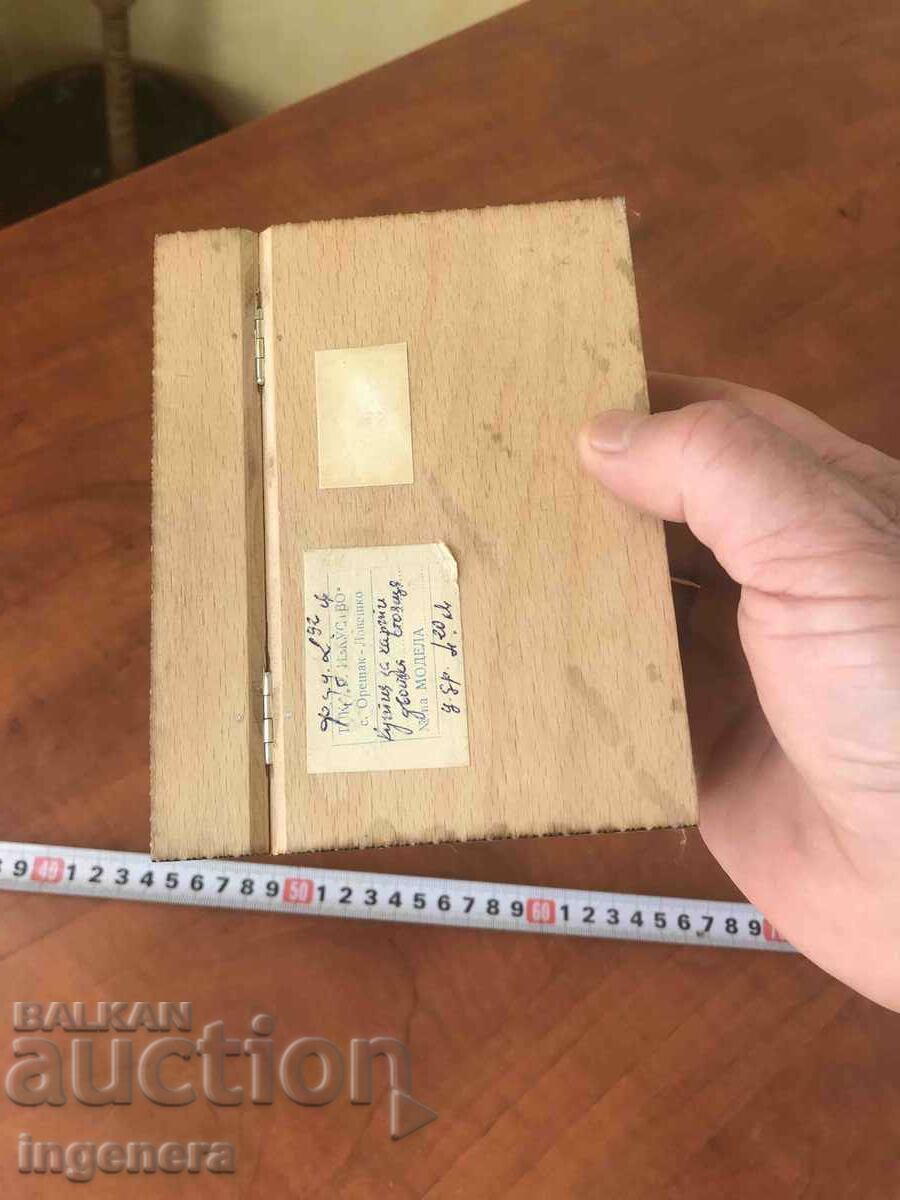 BOX WOOD PYROGRAPH DRAWING ANTIQUE FROM SOCA MOSTRA - 6 BOX WOOD PYROGRAPH DRAWING ANTIQUE FROM SOCA MOSTRA - 6