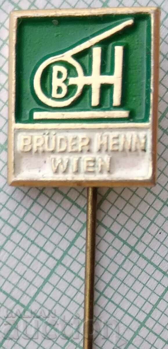 16120 Badge - Brothers Henn Vienna Austria