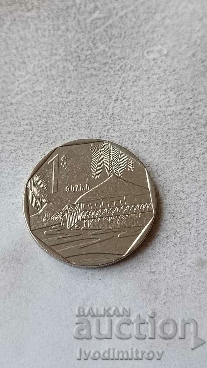 Cuba 1 peso 1994