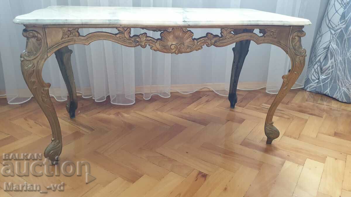 Παράδοση Μπρούτζινο τραπέζι μπαρόκ Παράδοση Μπρούτζινο τραπέζι μπαρόκ