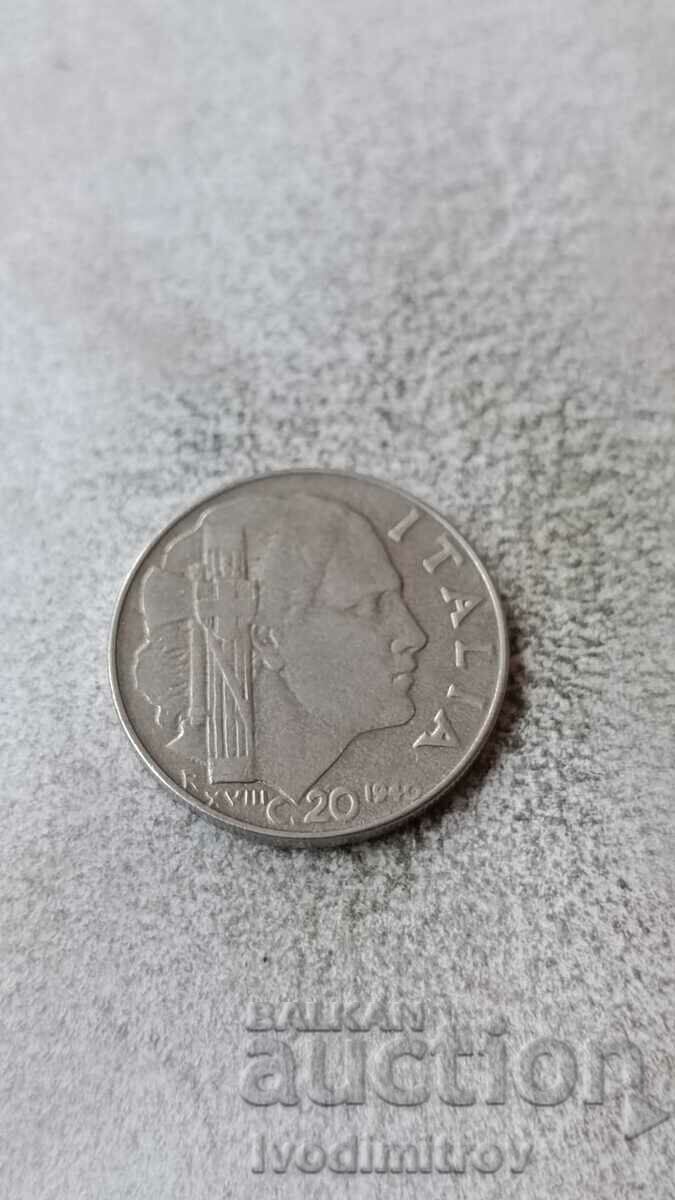 Ιταλία 20 centesimi 1940