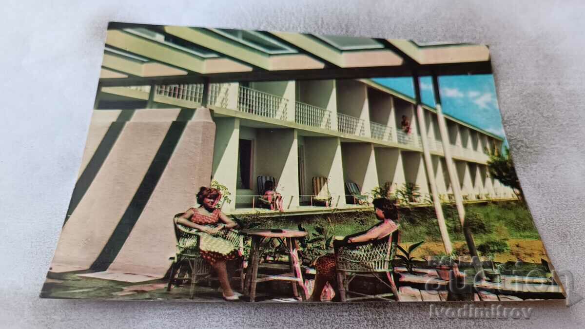 Postcard Sunny Beach Hotel Avliga 1960