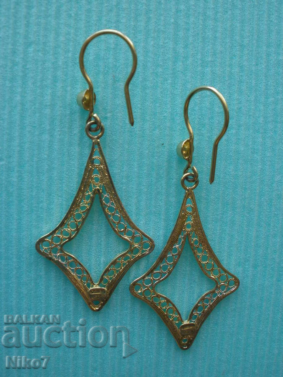 Vintage, silver earrings-filigree. with price 44.99 BGN | € 23.00