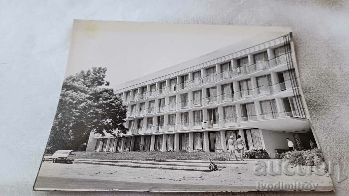 Carte poștală Nisipurile de Aur Hotel Malina 1963