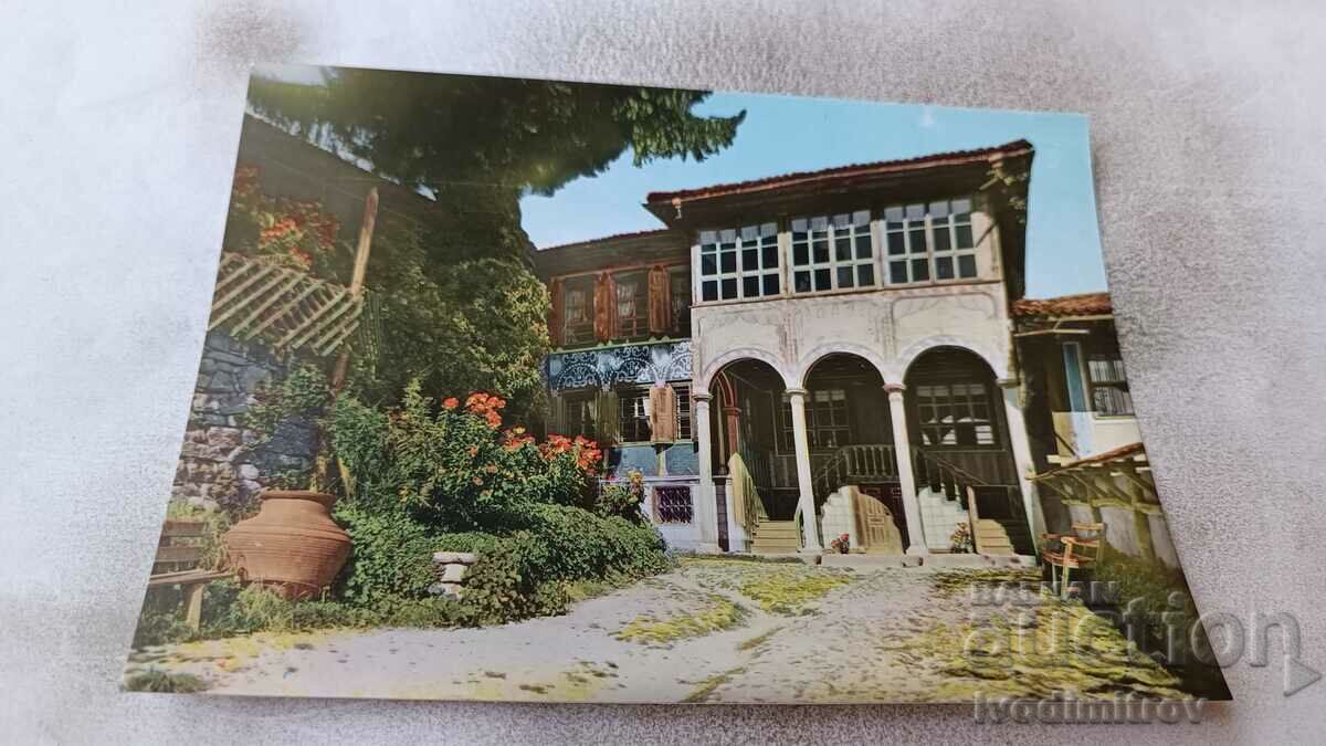 Пощенска картичка Копривщица Ослековата къща 1856 г. 1961