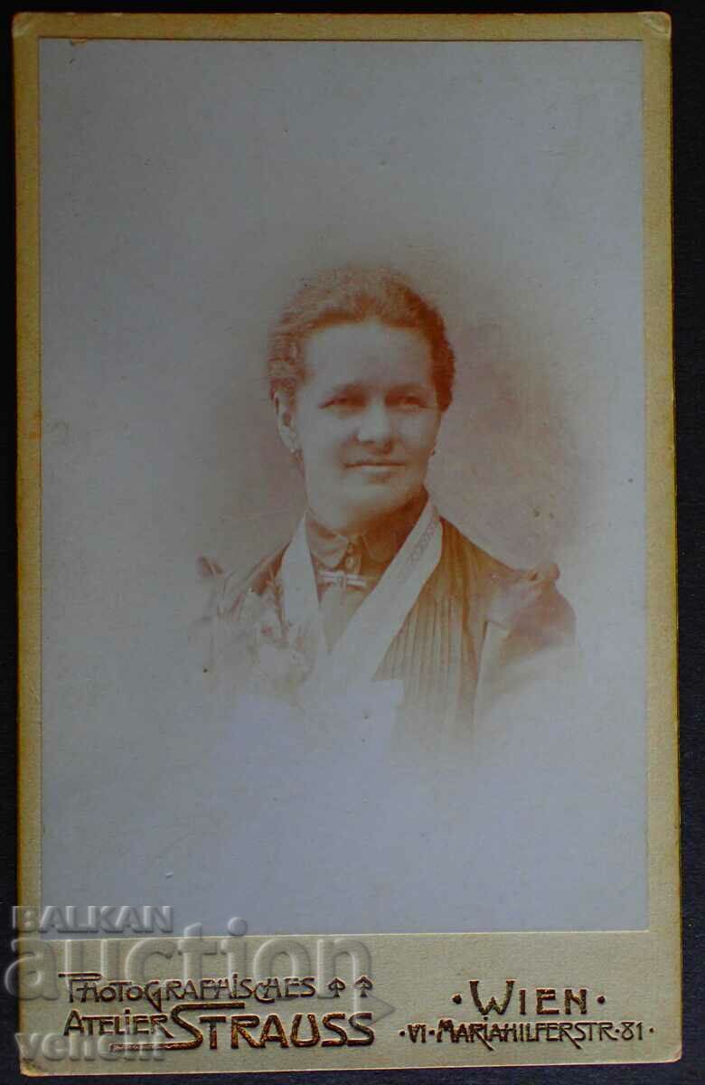 OLD PHOTO - CARDBOARD - RARE PHOTOGRAPHER - 1882 OLD PHOTO - CARDBOARD - RARE PHOTOGRAPHER - 1882