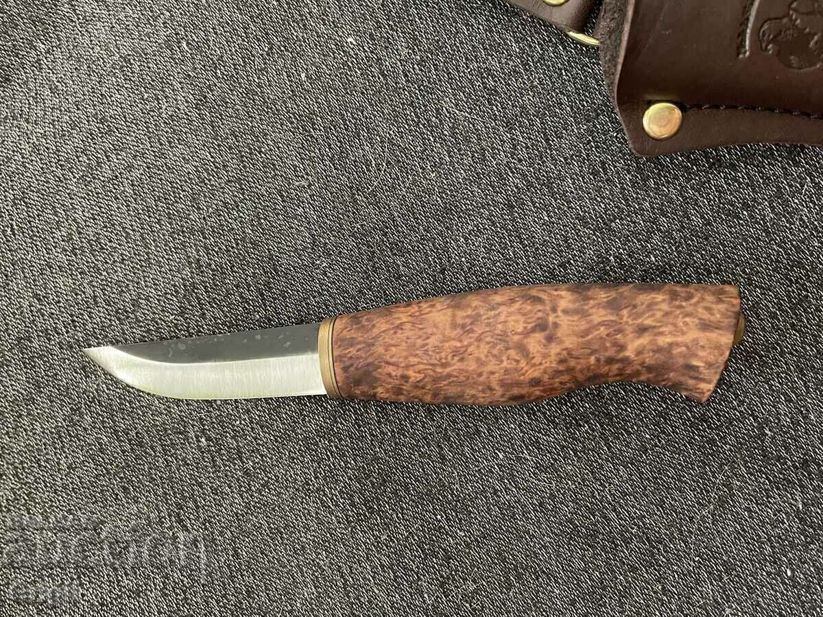 Το φινλανδικό μαχαίρι Finka Puukko από το μοντέλο Ahti είναι το Korpi - 5