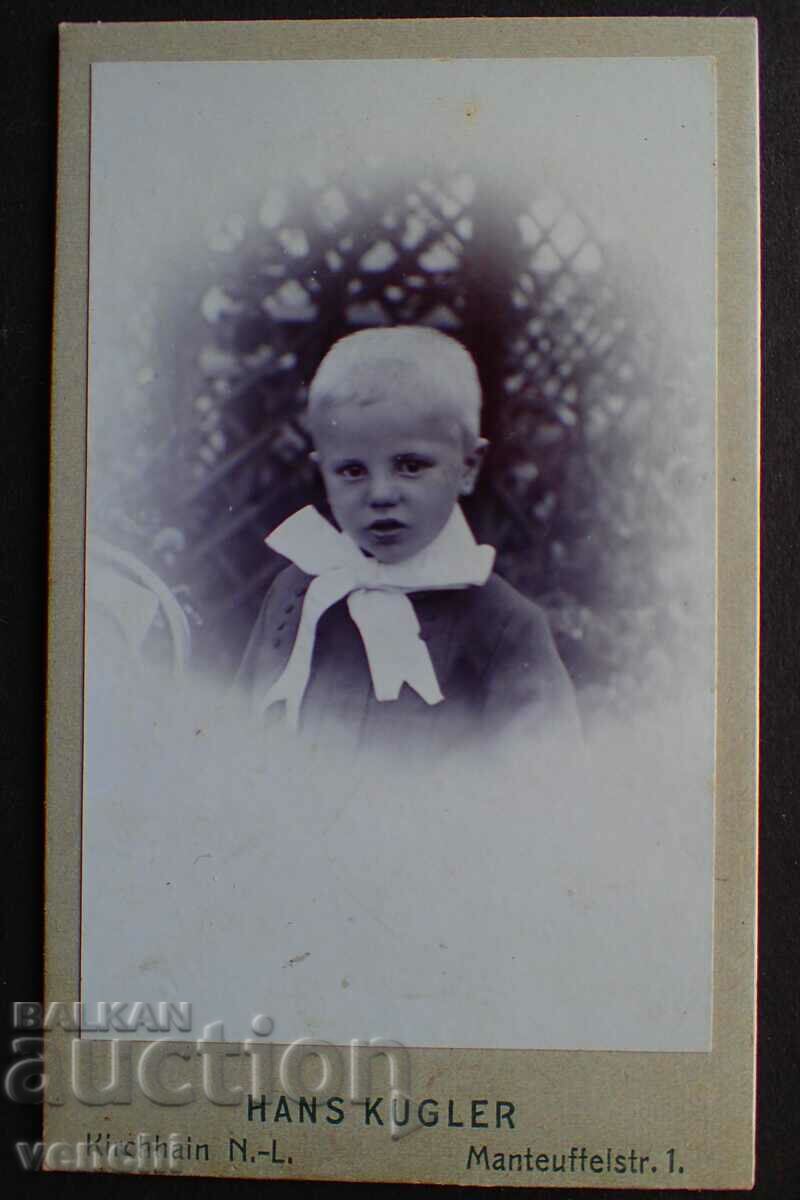 OLD PHOTO - CARDBOARD - RARE PHOTOGRAPHER - EXCELLENT