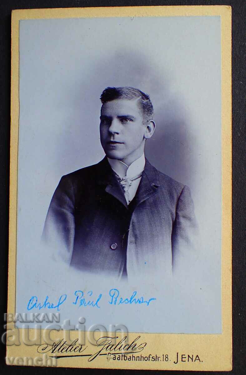 OLD PHOTO - CARDBOARD - RARE PHOTOGRAPHER OLD PHOTO - CARDBOARD - RARE PHOTOGRAPHER