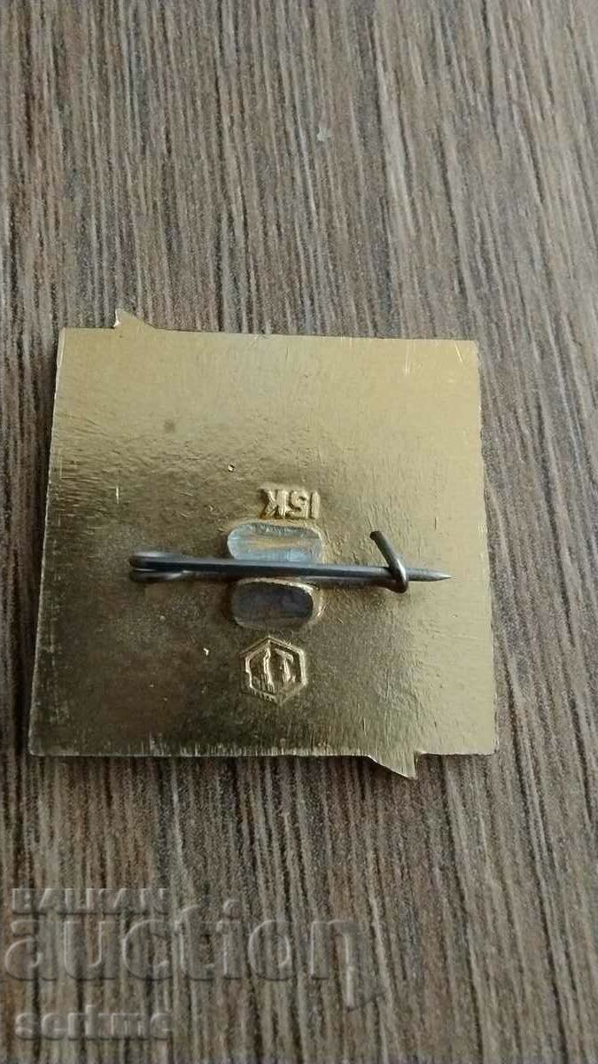 Badge with price 1.00 BGN | € 0.51