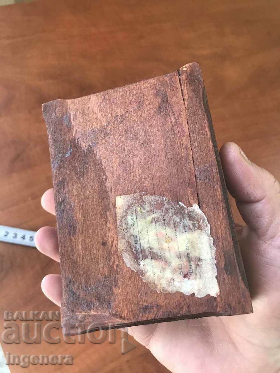 BOX WOOD PYROGRAPH DRAWING ANTIQUE FROM SOCA MOSTRA - 6 BOX WOOD PYROGRAPH DRAWING ANTIQUE FROM SOCA MOSTRA - 6