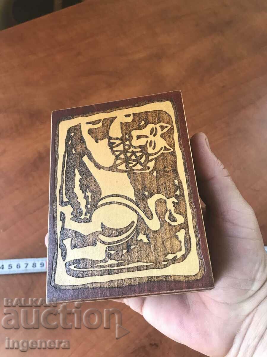 Delivery of BOX WOOD PYROGRAPH DRAWING ANTIQUE FROM SOCA MOSTRA Delivery of BOX WOOD PYROGRAPH DRAWING ANTIQUE FROM SOCA MOSTRA
