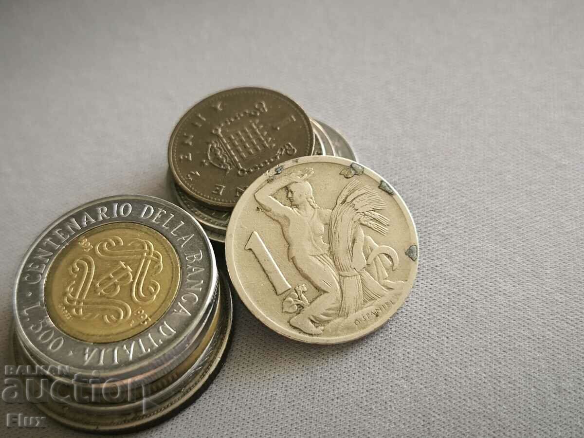 Monedă - Cehoslovacia - 1 coroană | 1922
