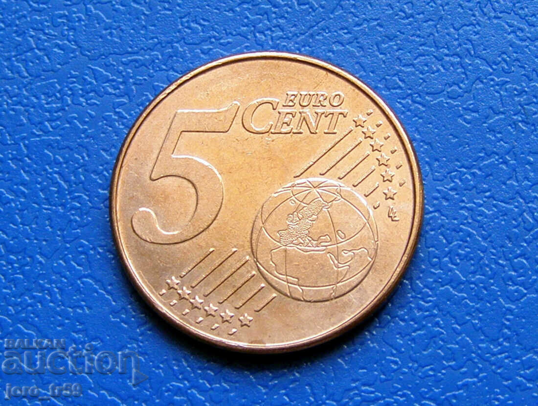 Spania 5 cenți de euro cenți de euro 2022 cu preț 1.00 BGN | € 0.51 Spania 5 cenți de euro cenți de euro 2022 cu preț 1.00 BGN | € 0.51