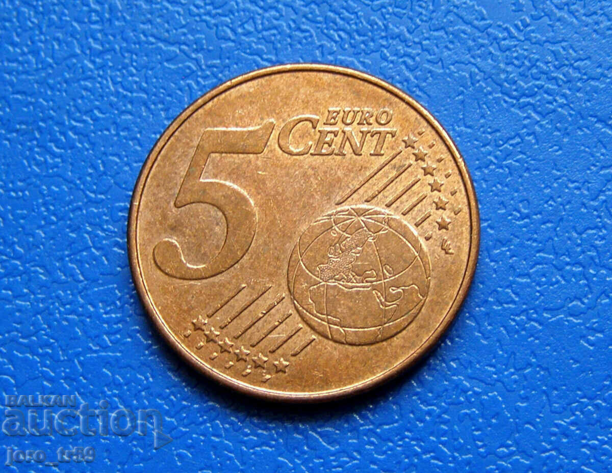 Spain 5 euro cents Euro cent 2022- #2 with price 1.00 BGN | € 0.51