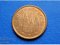 Испания 5 евроцента Euro cent 2022- №2