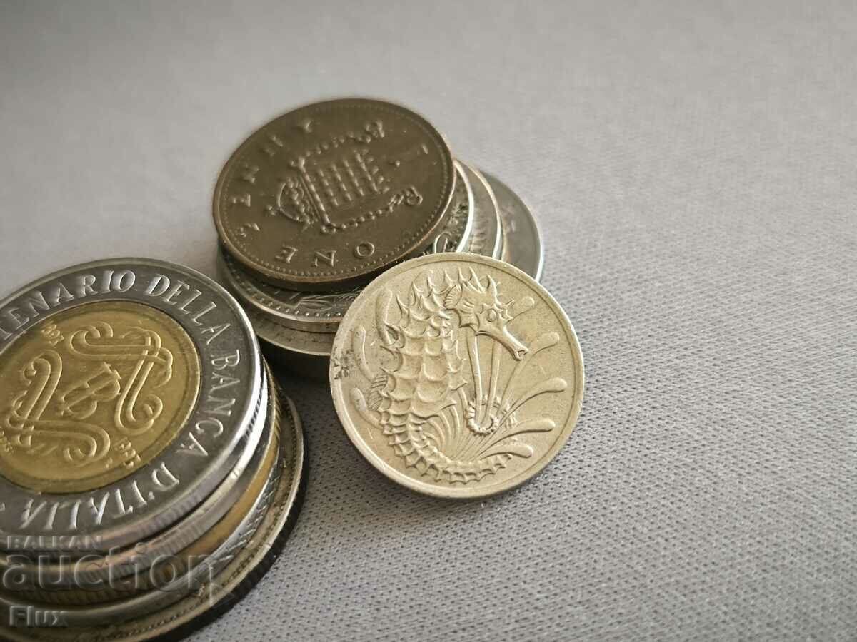 Monedă - Singapore - 10 cenți | 1982