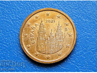 Ισπανία 2 λεπτά του ευρώ Λεπτά του ευρώ 2021