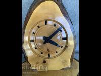 wooden table clock