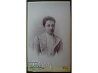 OLD PHOTO - CARDBOARD - RARE PHOTOGRAPHER - EXCELLENT - w117