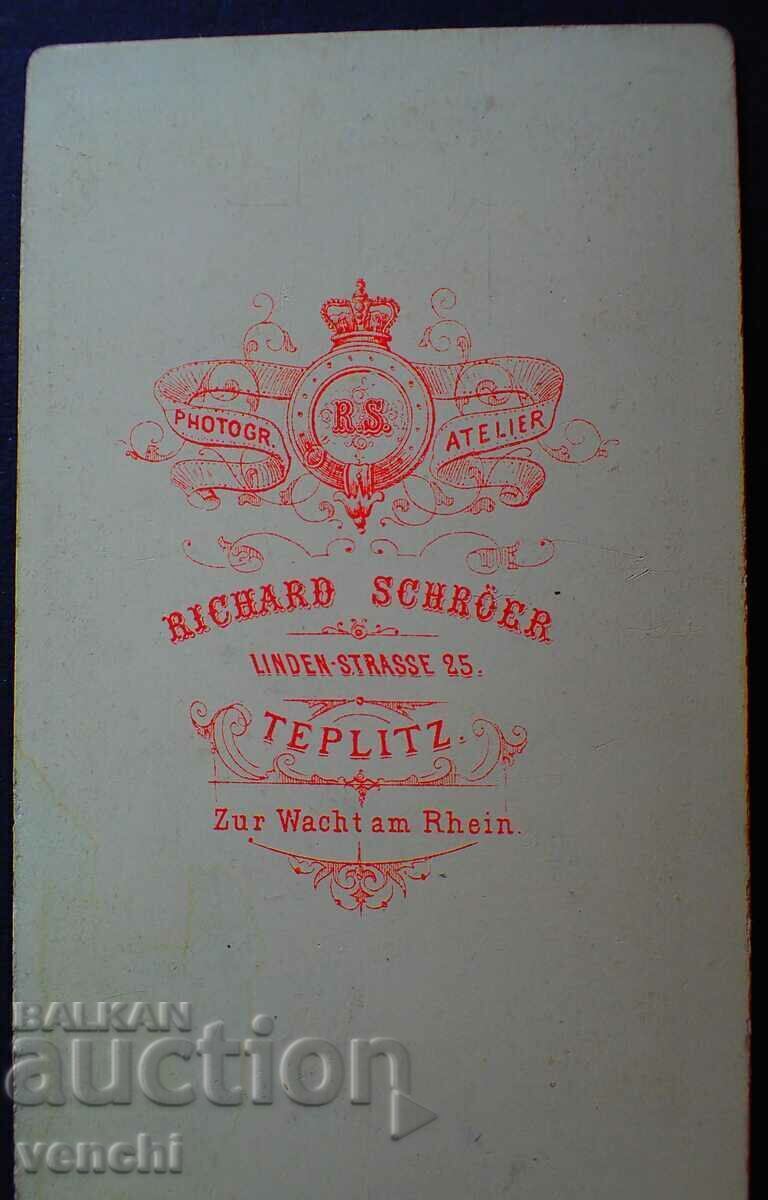 OLD PHOTO - CARDBOARD - RARE PHOTOGRAPHER - EXCELLENT with price € 7.99 | 15.63 BGN