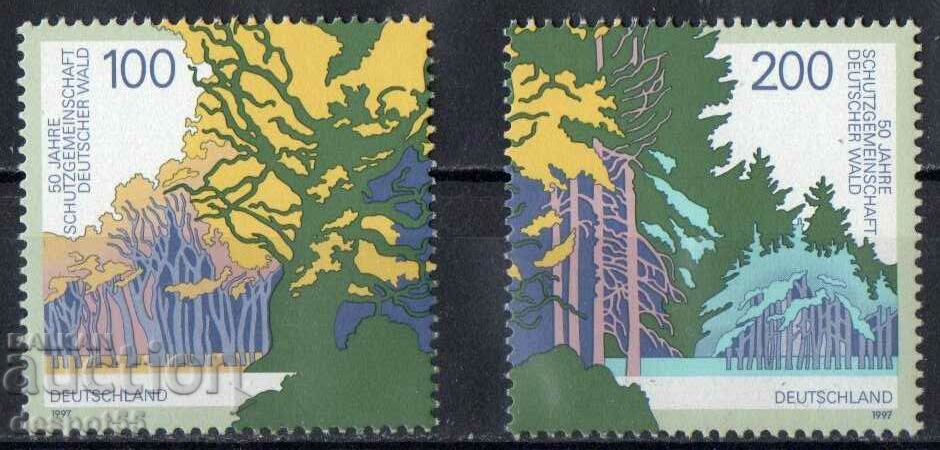 1997 Germany. Society for the Protection of German Forests+ Block with price 4.30 BGN | € 2.20 1997 Germany. Society for the Protection of German Forests+ Block with price 4.30 BGN | € 2.20