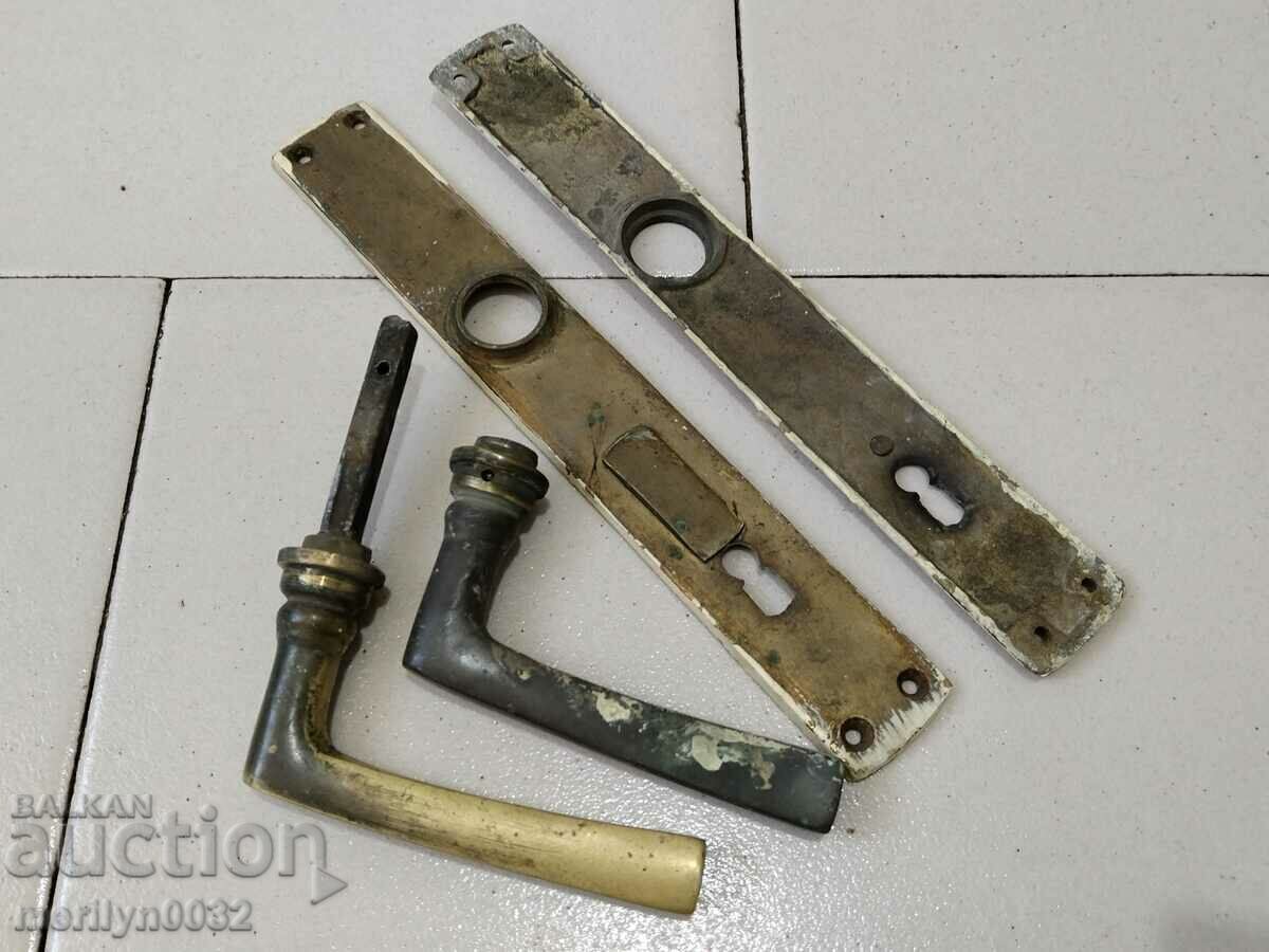 Auction Old lock bronze fittings Kingdom of Bulgaria Auction Old lock bronze fittings Kingdom of Bulgaria