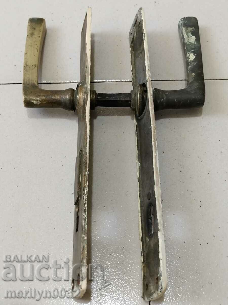 Old lock bronze fittings Kingdom of Bulgaria - 5 Old lock bronze fittings Kingdom of Bulgaria - 5