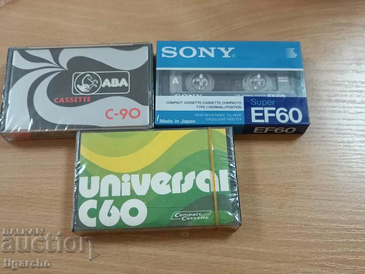 Delivery of New audio cassettes Delivery of New audio cassettes