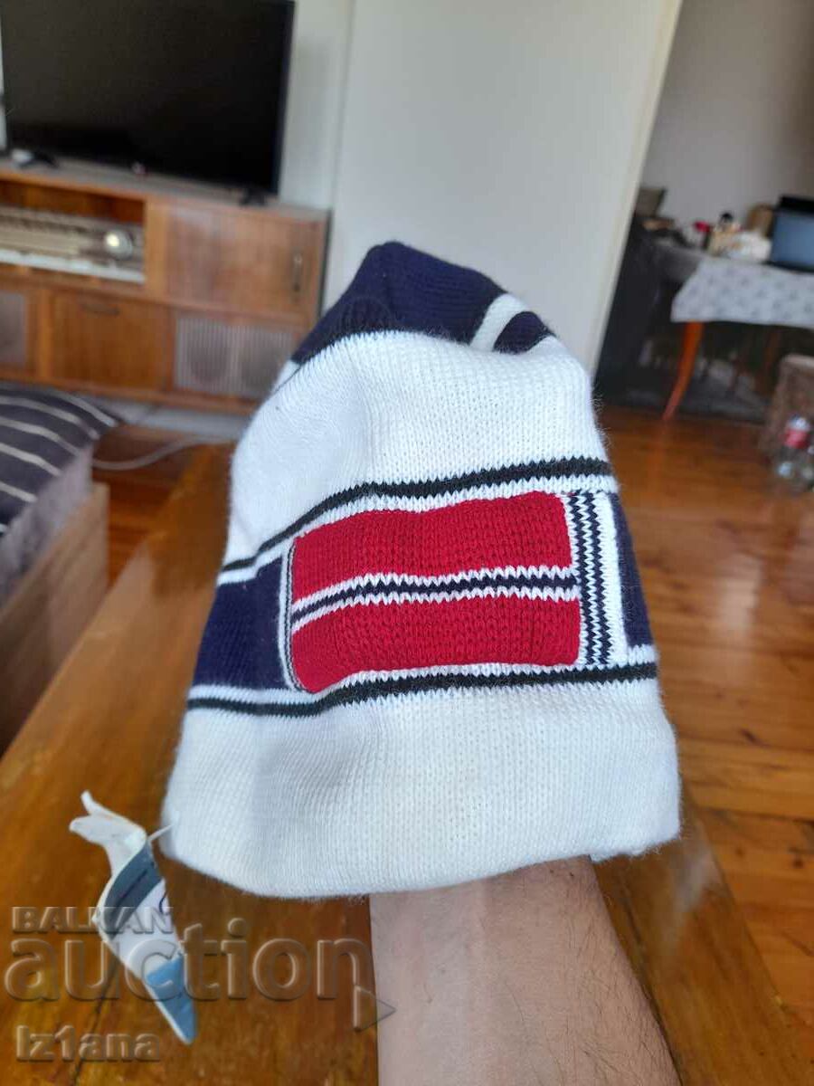 Auction Old knitted winter hat Auction Old knitted winter hat