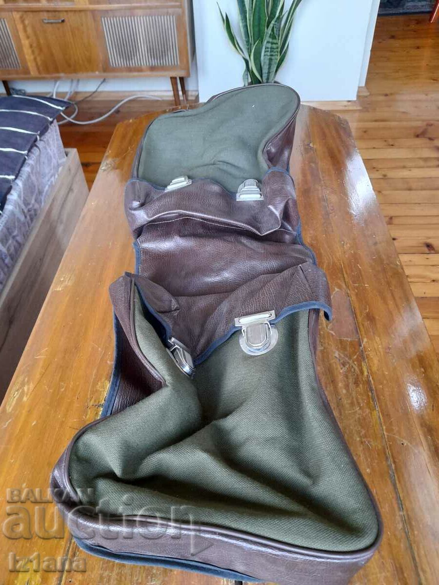 Delivery of Old saddlebags for a motorcycle, bicycle Delivery of Old saddlebags for a motorcycle, bicycle