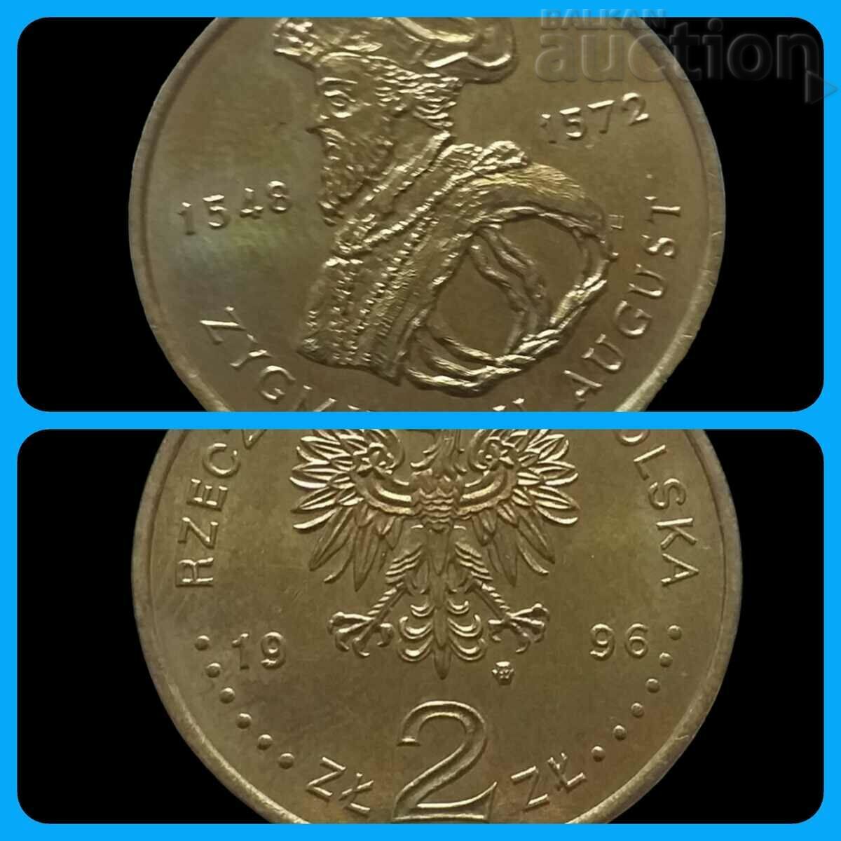 GOLD COIN Scandinavian gold 2 zlotys 1996 ORIGINAL !!!