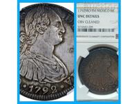 Moneda de argint Mexic 8 Reales 1792 EXTREM DE RAR !!!