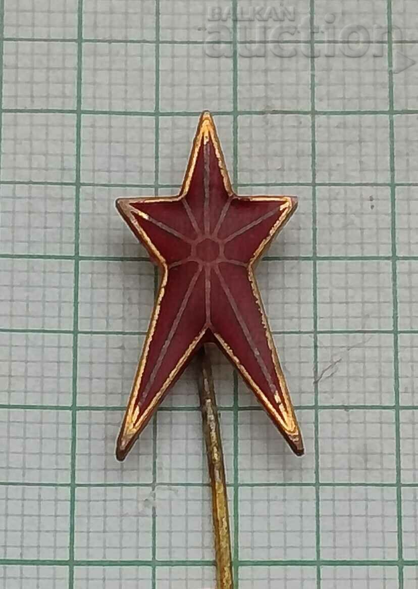 BUZLUDZA HOUSE-MONUMENT BKP STAR BADGE