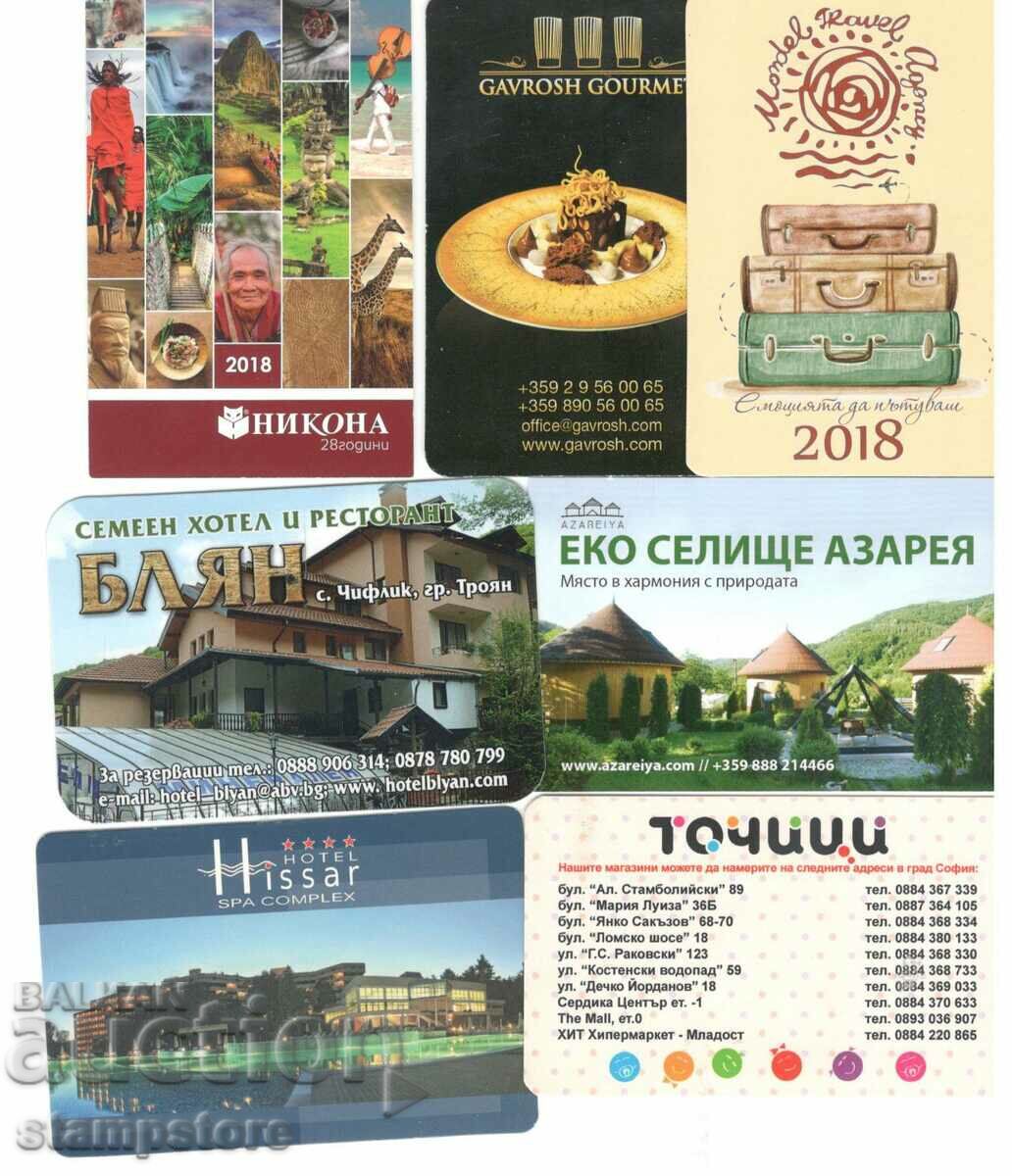 7 calendars from 2018