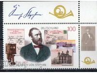 1997. Germania. Heinrich von Stephan, director de poștă.