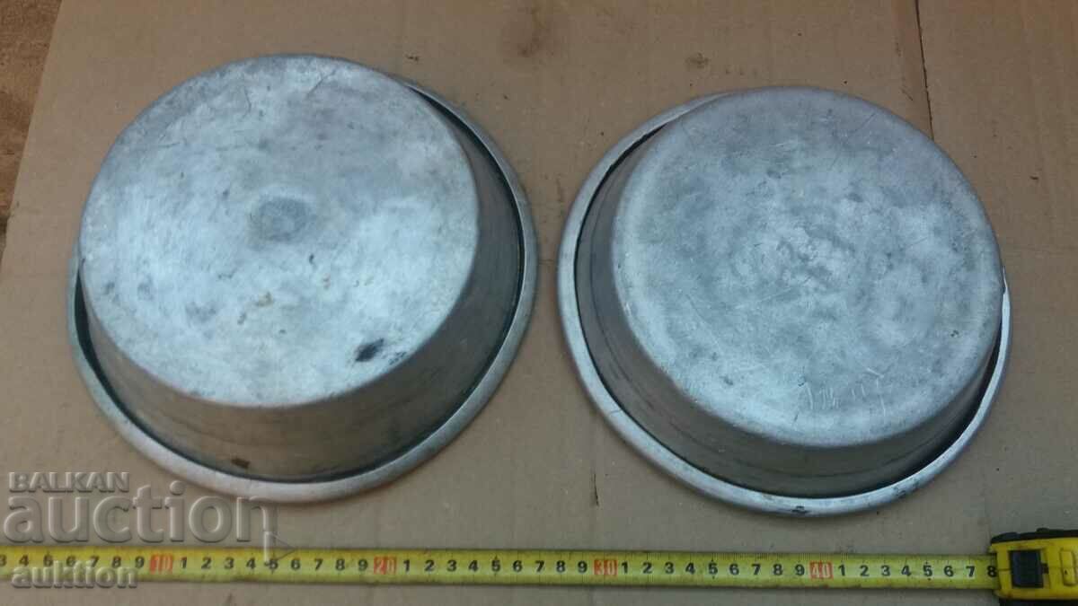 LOT DE DOUA VASOURI DE ALUMINIU, PAD CANTARE, CANTARE - 6