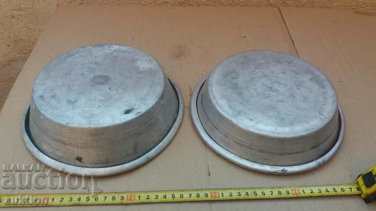 LOT DE DOUA VASOURI DE ALUMINIU, PAD CANTARE, CANTARE - 7