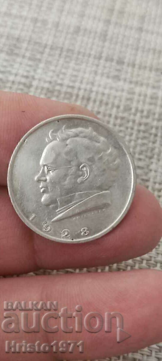 2 shillings 1928