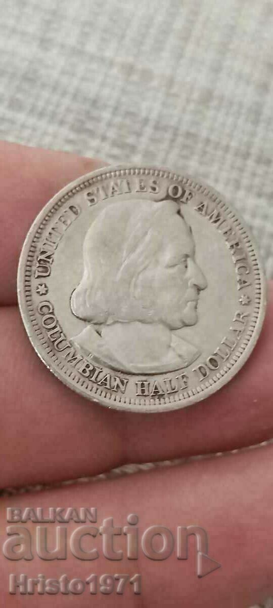 Half Dollar Columbian Exposition 1893