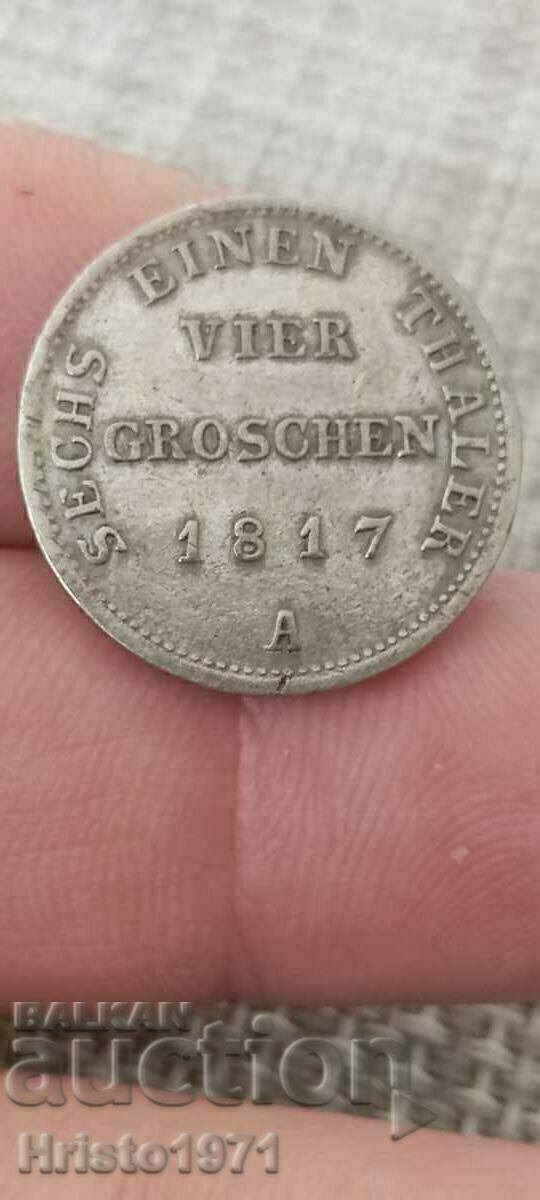 4 groshis 1817